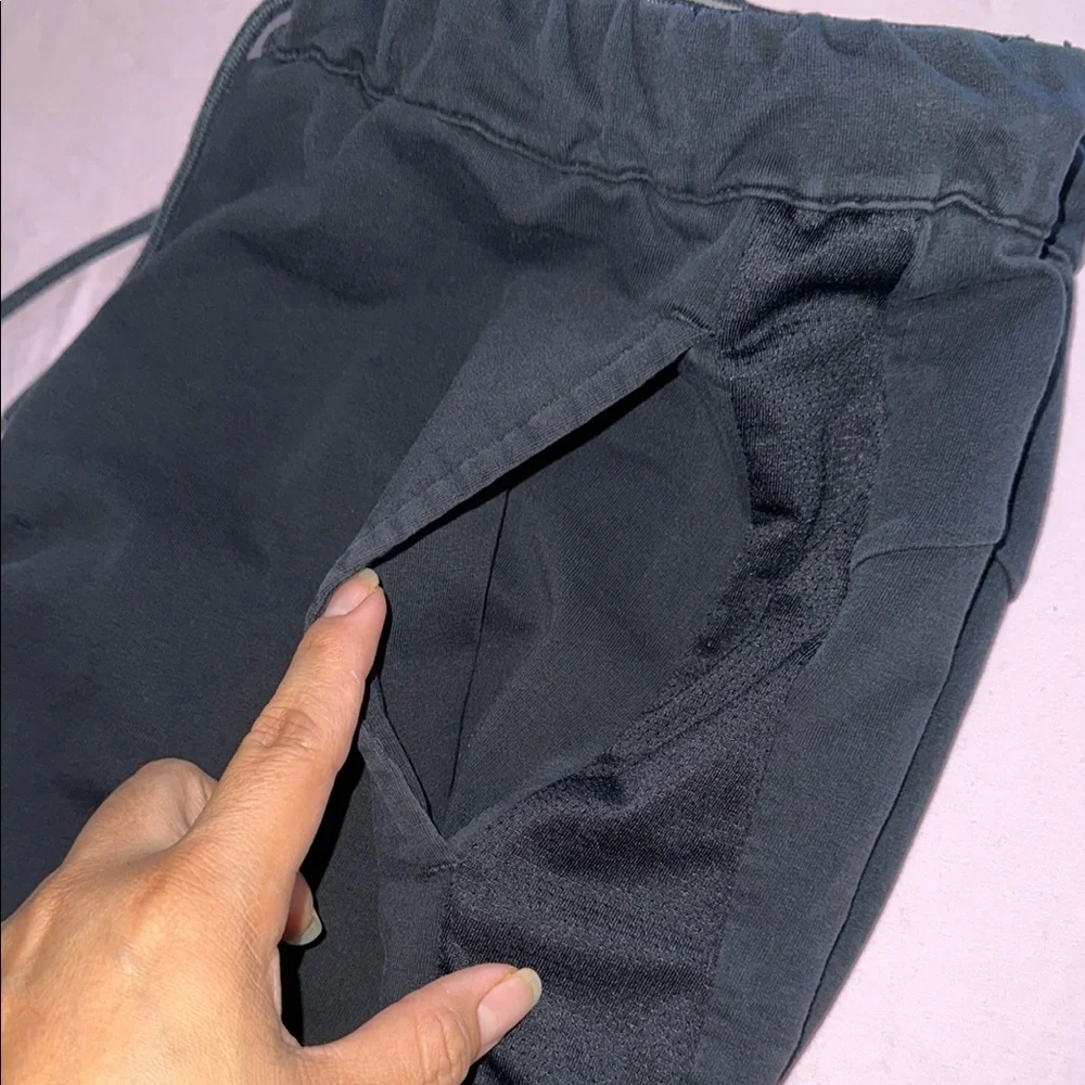 Puma Black Athletic Shorts (size L)